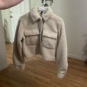 H&M Sherpa coat XS